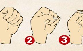 Testas: tai, kaip gniaužiate kumštį, atskleis faktus apie jūsų charakterį