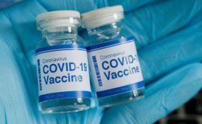 COVID-19 vakcinos buteliukai