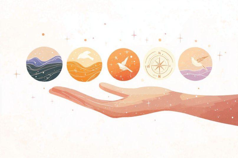 Pasirink vieną variantą ir sužinok, ko tau dabar labiausiai reikia