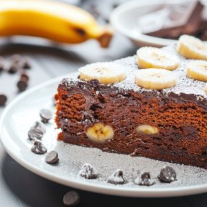 Šokoladinis bananų pyragas – greitas ir gardus desertas visai šeimai