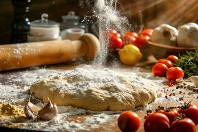 Naminės picos tešla - 2 patikimi receptai skaniai picai namuose – Pirmasis receptas - tradicinė picos tešla su šviežiomis mielėmis
