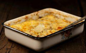 Bulvių griežinėliai grietinėlėje