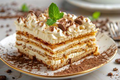 Tinginių Napoleonas – greitas tortas be kepimo per 30 minučių - Reikalingi ingredientai