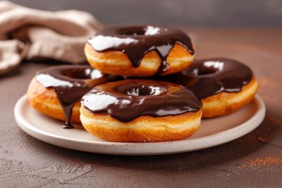 Spurgos su šokoladu be mielių – skanus desertas namuose – Reikalingi ingredientai spurgoms