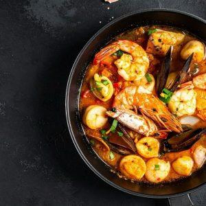 Jūros gėrybių troškinys