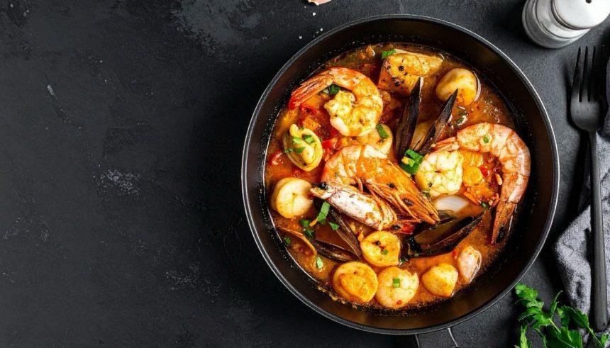 Jūros gėrybių troškinys