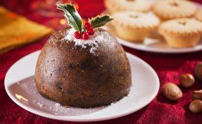 Kalėdinis džiovintų vaisių pudingas