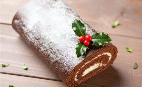 Kalėdinis šokoladinis vyniotinis