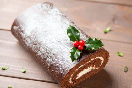 Kalėdinis šokoladinis vyniotinis