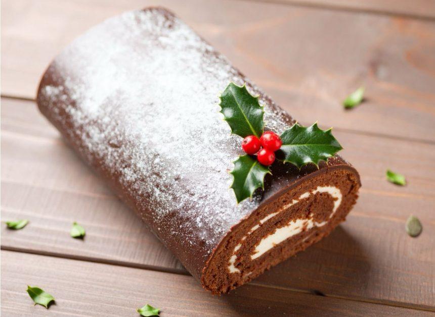 Kalėdinis šokoladinis vyniotinis