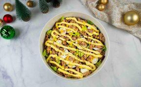 Šventiškos tuno ir daržovių salotos