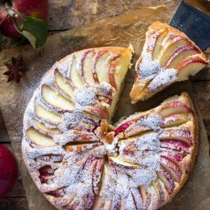 Vokiškas obuolių pyragas