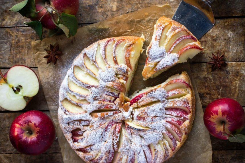 Vokiškas obuolių pyragas