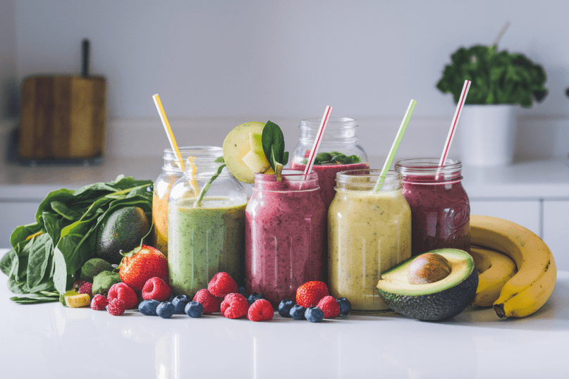 Vaisių ir daržovių kokteiliai: 5 neįprasti receptai sveikam gyvenimui