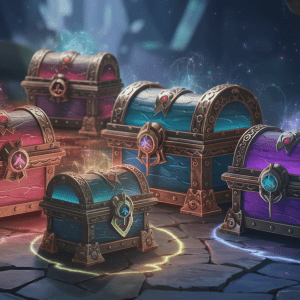 Testas su skryniomis: pasirinkite ir sužinokite savo likimą