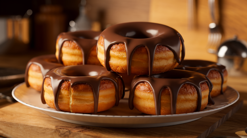 Spurgos su šokoladu be mielių – skanus desertas namuose