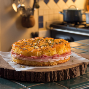 Bulvių pyragas su sūriu ir kumpiu - itališkas skonis namų virtuvėje