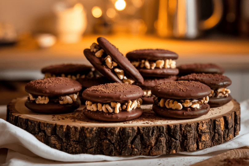 Šokoladiniai slyvų sausainiai – dieviško skonio desertas namų virtuvėje