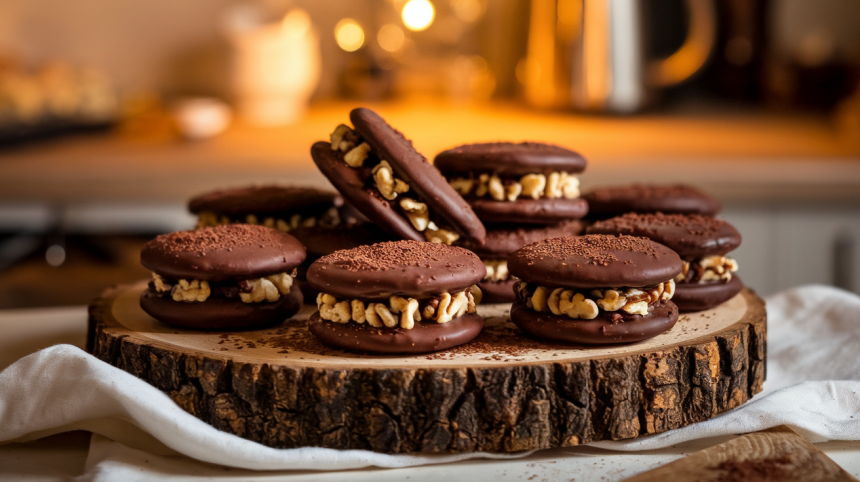 Šokoladiniai slyvų sausainiai – dieviško skonio desertas namų virtuvėje