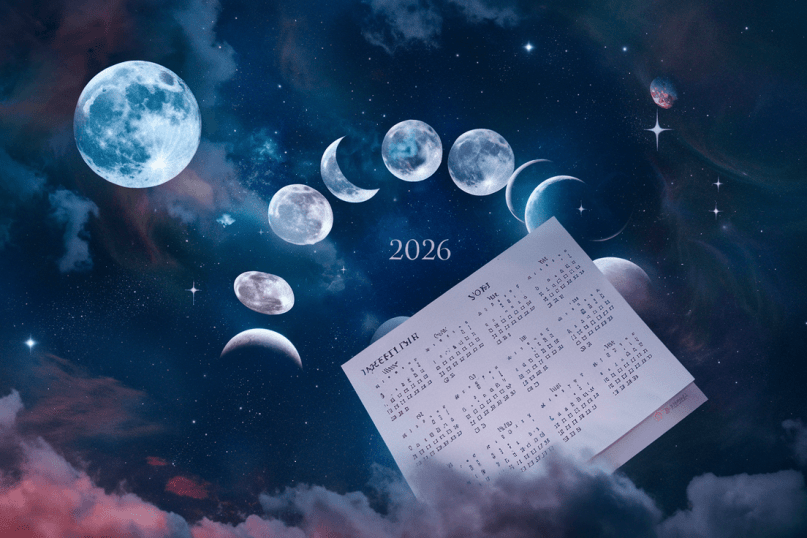 Mėnulio kalendorius 2026: kada planuoti svarbius darbus