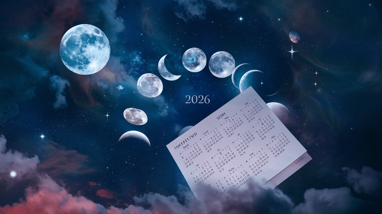 Mėnulio kalendorius 2026: kada planuoti svarbius darbus