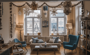 7 genialūs būdai papuošti namus Naujųjų metų šventei savo rankomis