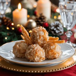 Krabų lazdelių užkandis - traškūs kamuoliukai šventiniam stalui