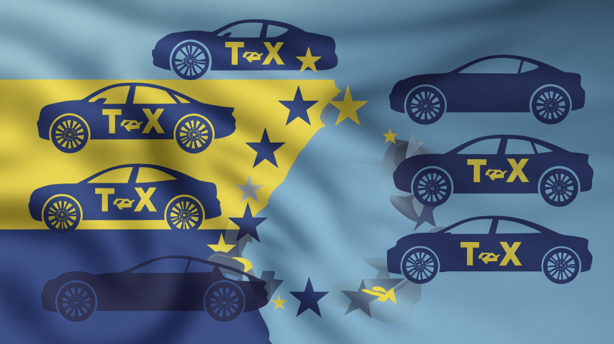 ES planuoja didesnius mokesčius vidaus degimo automobiliams: nauja elektromobilių skatinimo strategija