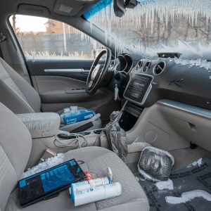 Ko negalima palikti mašinoje žiemą: 5 daiktai, kurie gali sugesti ar sukelti problemų