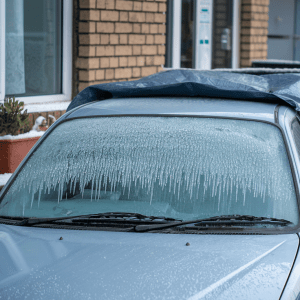 Šis automobilio stiklų atšildymo triukas žiemą sugadina automobilį