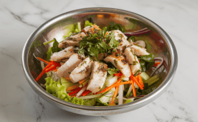 Korėjietiškos žuvies salotos – egzotiškas skonis jūsų stalui