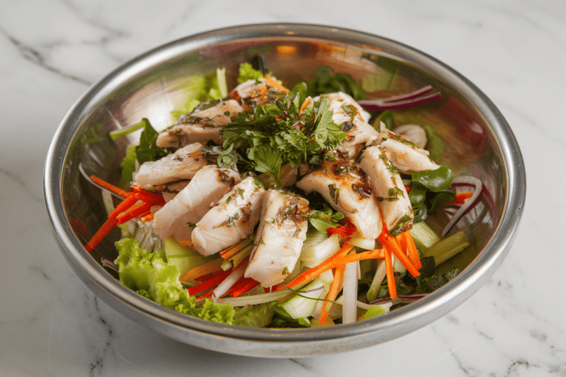 Korėjietiškos žuvies salotos – egzotiškas skonis jūsų stalui