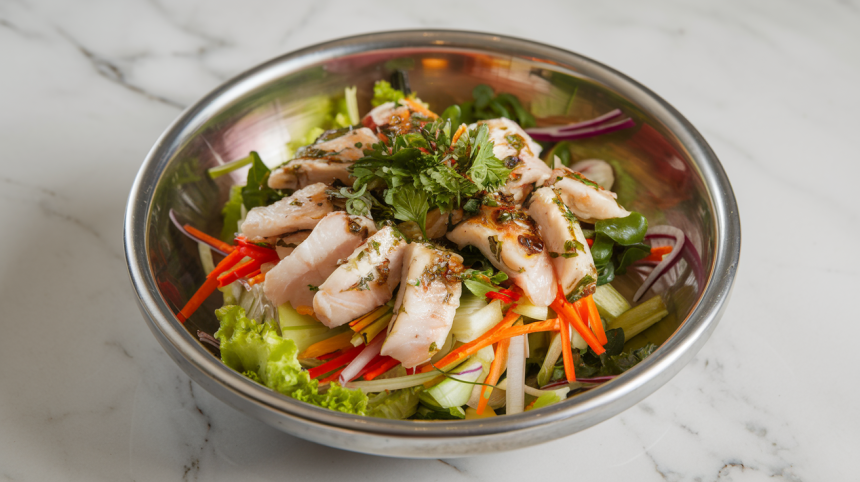 Korėjietiškos žuvies salotos – egzotiškas skonis jūsų stalui