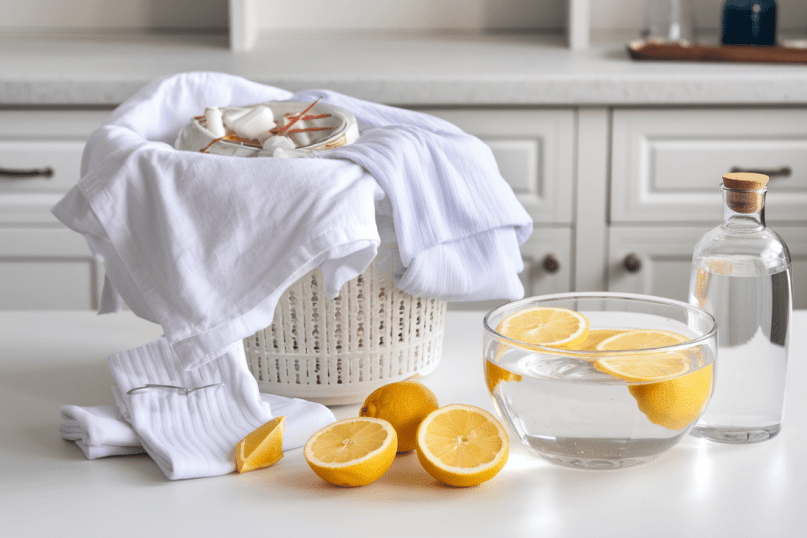 Kaip balinti drabužius namie: 4 efektyvūs būdai grąžinti baltą spalvą