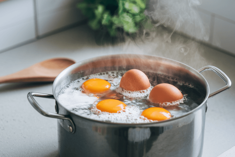 Kodėl reikia dėti sodą virint kiaušinius: senoji virėjų paslaptis