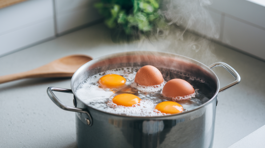 Kodėl reikia dėti sodą virint kiaušinius: senoji virėjų paslaptis