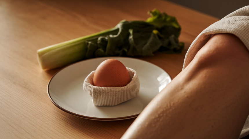 Kaip 2 kiaušiniai padės išgydyti kelio skausmą per 4 dienas