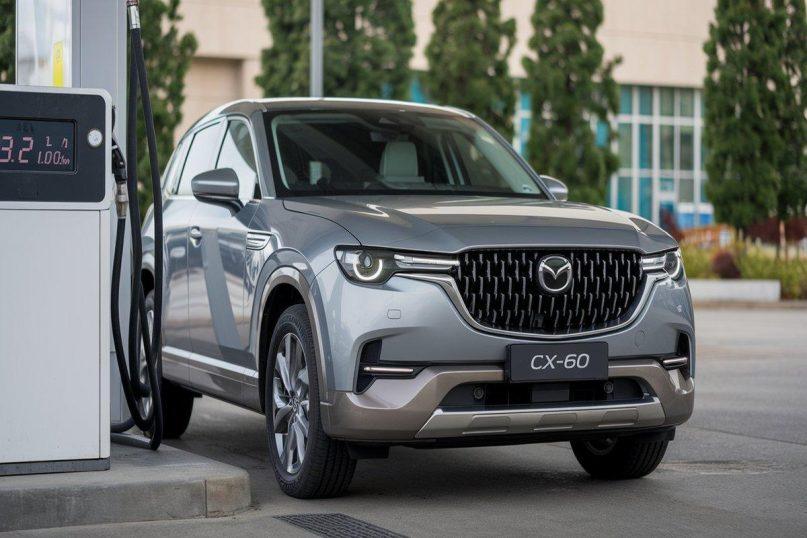 Mazda CX-60 degalų sąnaudos: dyzelinas efektyvesnis už hibridą?