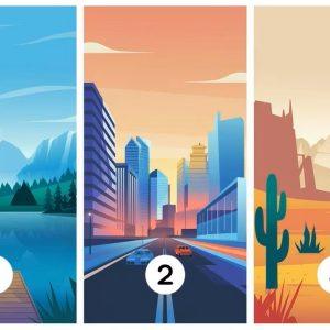 Pasirinktas kraštovaizdis atskleis jūsų didžiausią stiprybę