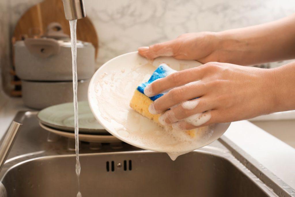 Kodėl indų plovimo kempinė dažnai tampa bakterijų židiniu