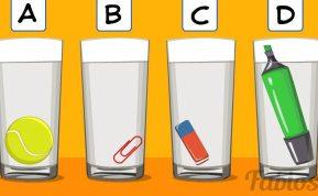 Kurioje stiklinėje yra daugiau vandens? Šis galvosūkis privers pamąstyti!