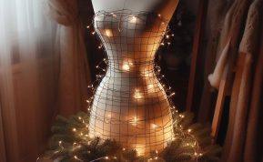 Neįtikėtinas triukas iš senos suknelės: per 1 valandą pasidaryk prabangią kalėdinę eglę