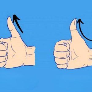 Nykštys gali atskleisti jūsų asmenybę: paprastas testas, kuris nustebina