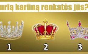 Pasirinkite karūną ir sužinokite koks svarbus įvykis jūsų laukia!