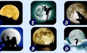 Pasirinkite mėnulį - ir mes tiksliai aprašysime 2 žodžius apie jus