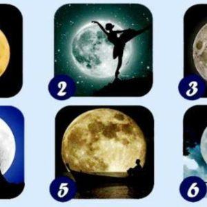 Pasirinkite mėnulį - ir mes tiksliai aprašysime 2 žodžius apie jus