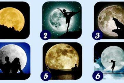 Pasirinkite mėnulį - ir mes tiksliai aprašysime 2 žodžius apie jus