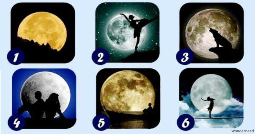 Pasirinkite mėnulį - ir mes tiksliai aprašysime 2 žodžius apie jus