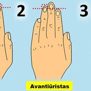 Piršto ilgis - raktas į asmenybę ir likimą! Štai ką tai sako apie jus