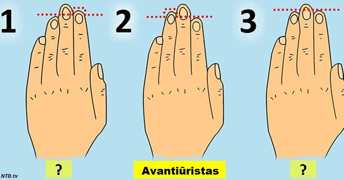 Piršto ilgis – raktas į asmenybę ir likimą! Štai ką tai sako apie jus